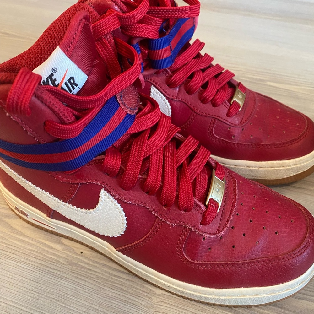 Nike Red Athletic Shoes